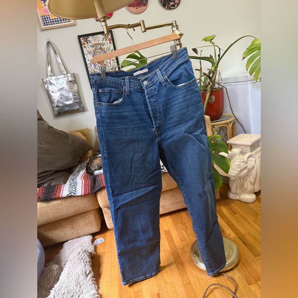 Levi's Ribcage Straight Ankle W31